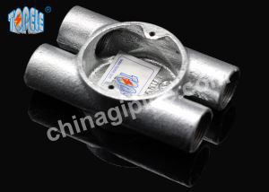 Dubbele door middel van H-wegleiding Elektrische leiding Circulaire aansluitdoos Malleable ijzer of aluminium GI-buisleidingen