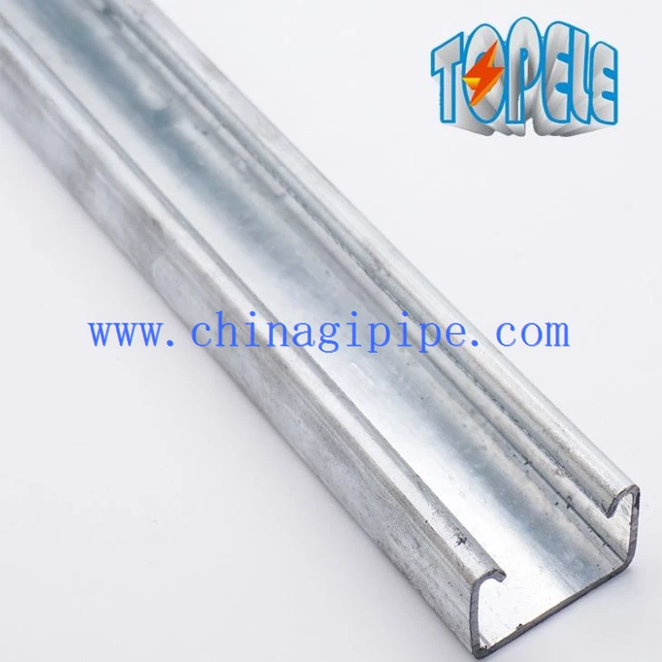 Hot Dipped Galvanized Unistrut Channel Strut C Profile