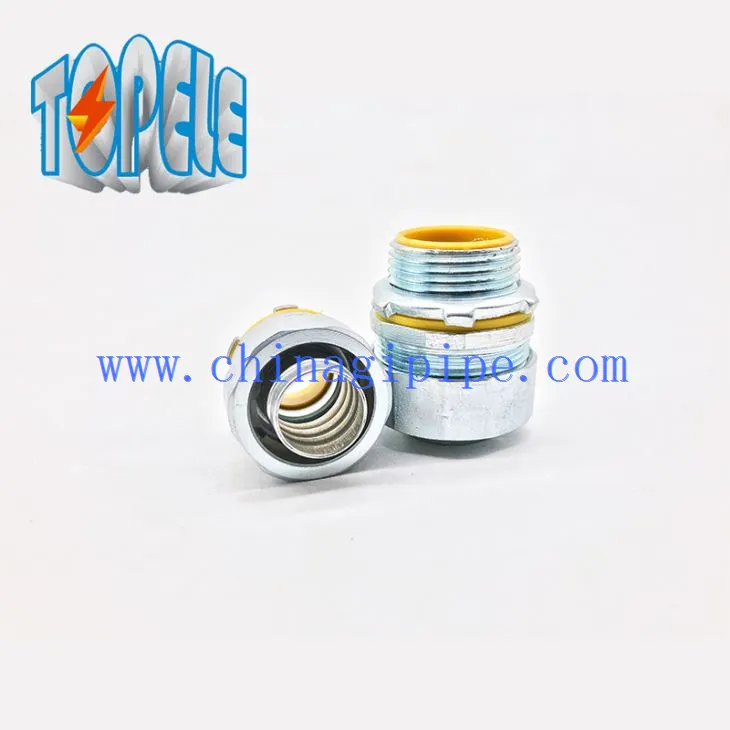 Vloeistofdichte rechte connector