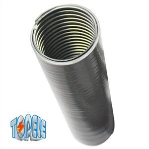 waterdichte platte PVC gecoate vloeistof strakke stalen flexibele ronde buis buis buis kabel slang
