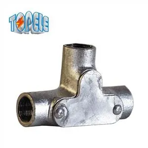 Buigzame BS4568-buis Drie-weg kanaalinspectie T-stuk aansluitdoos