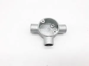 BS31 En BS4568 Conduit Junction Box -Tee