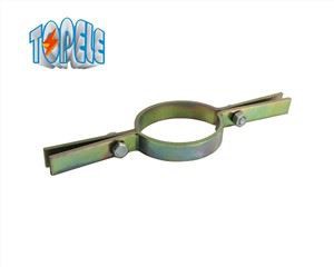 Verzinkte stalen buisklemmen Zwarte stijgbuisklem met bout